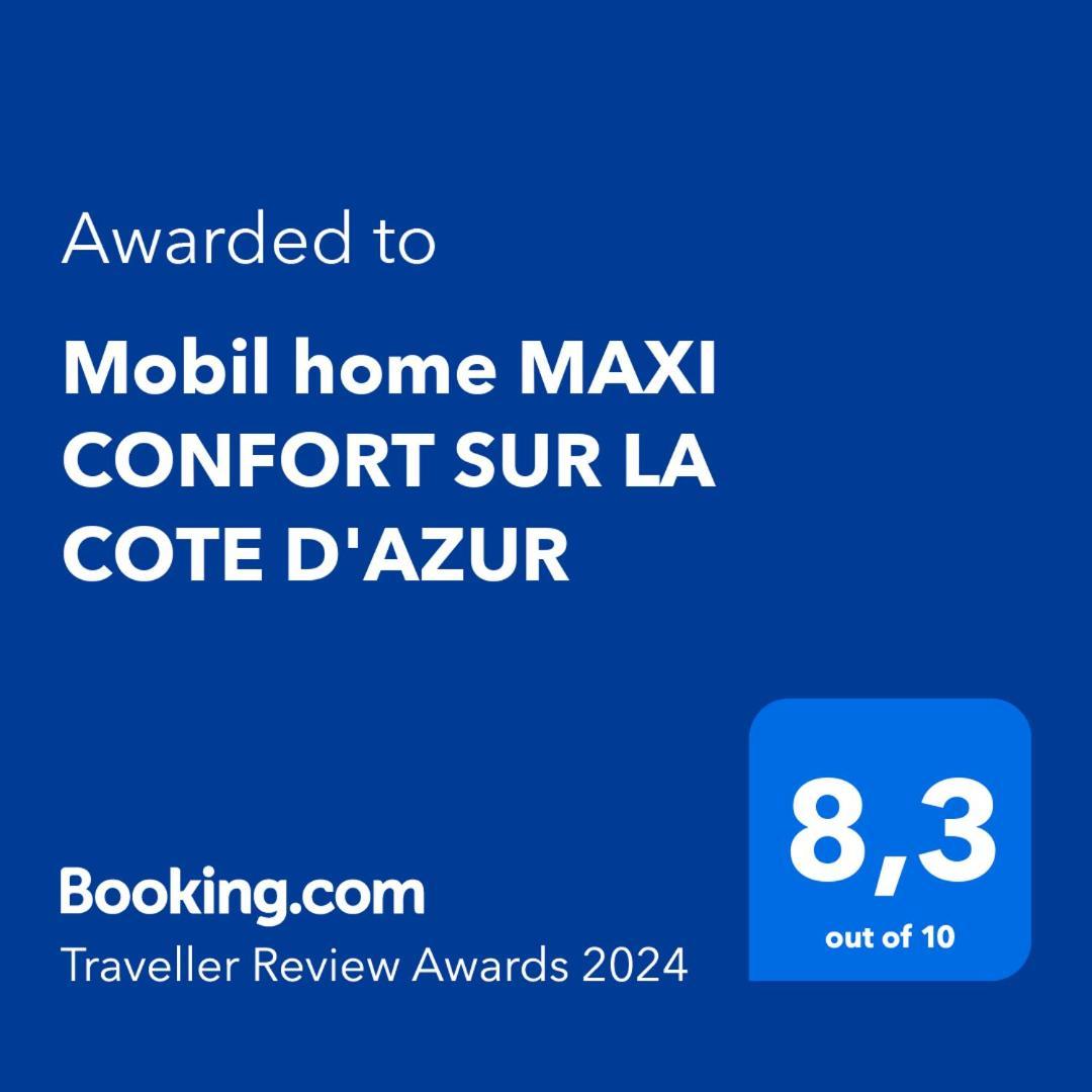 Mobil Home Maxi Confort Sur La Cote D'Azur Frejus Exterior photo